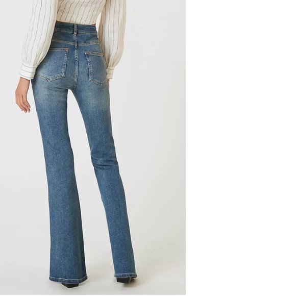 new Pilcro The Icon Flare Jeans - Picture 3 of 7
